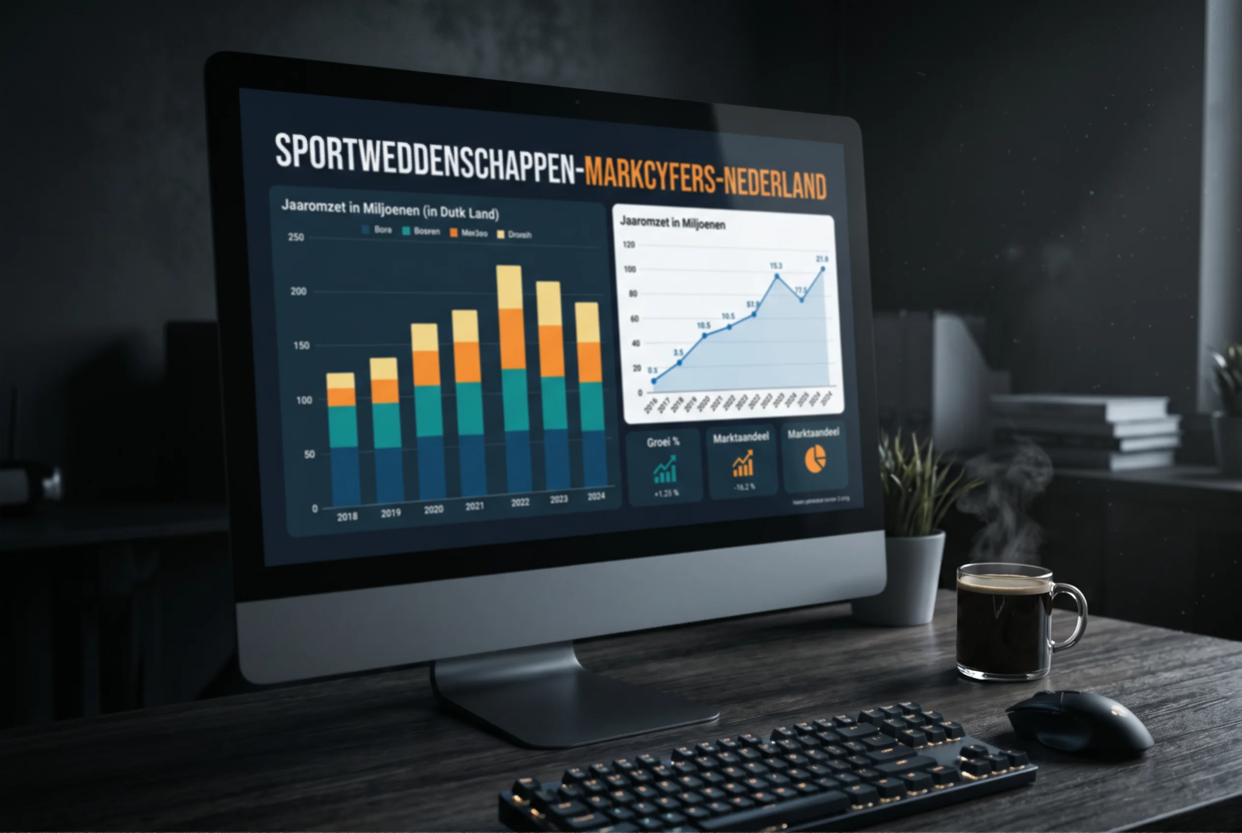 Overzicht van marktcijfers en trends sportweddenschappen in Nederland